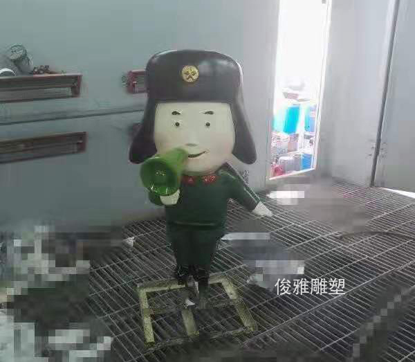 山東濟寧好人廣場玻璃鋼雕塑
