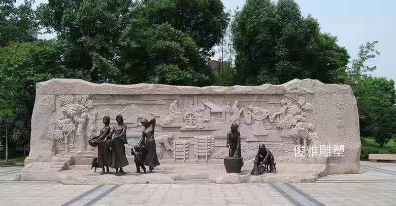 銅仁市萬(wàn)山區(qū)鑄銅雕塑