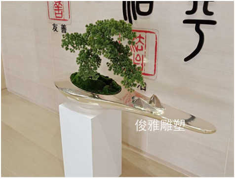 山東天津美術(shù)館景觀雕塑