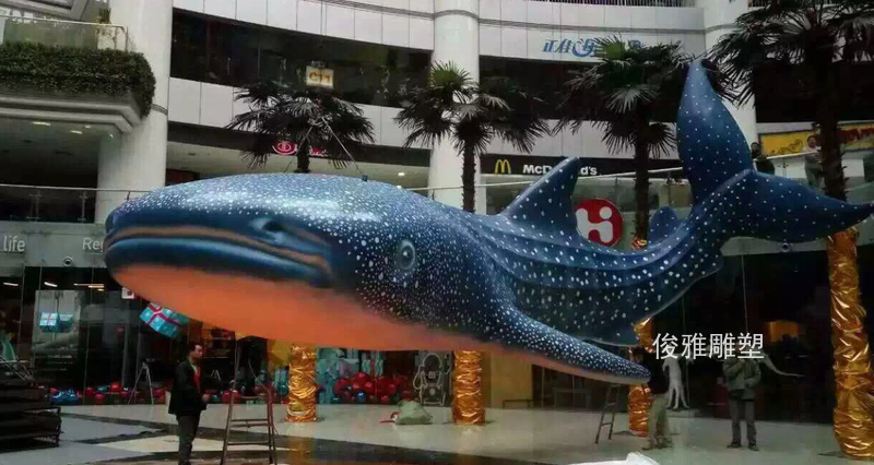 廣州正佳海洋館玻璃鋼雕塑