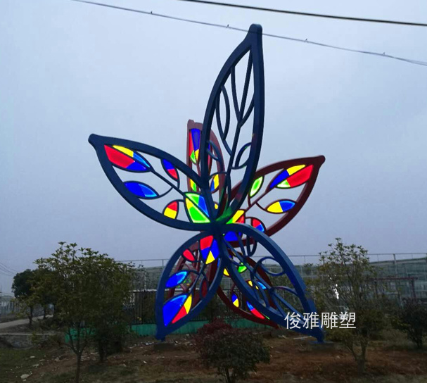 《蝴蝶》不銹鋼雕塑