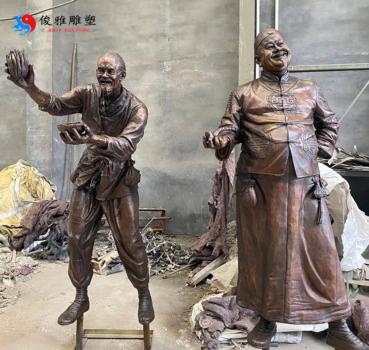 鑄銅人物雕塑