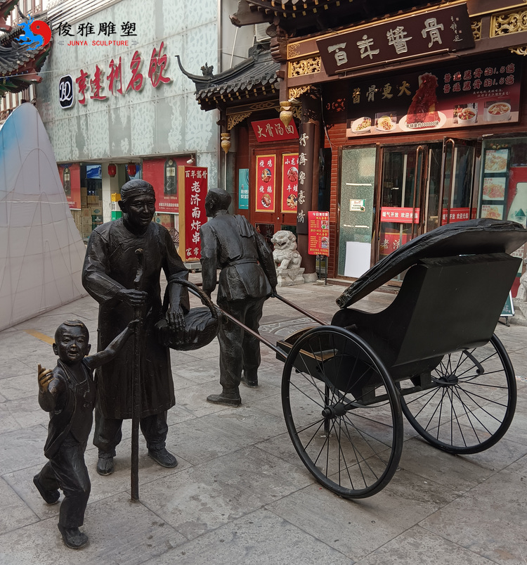 鑄銅人物雕塑